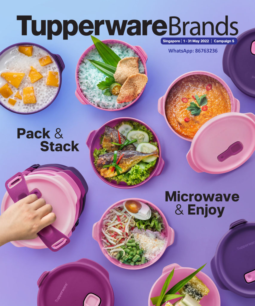 Tupperware Singapore Catalogue May 2022